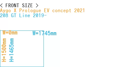 #Aygo X Prologue EV concept 2021 + 208 GT Line 2019-
